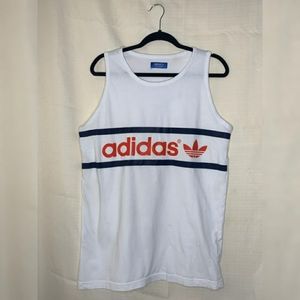 Adidas Orange & Black Clover Tank